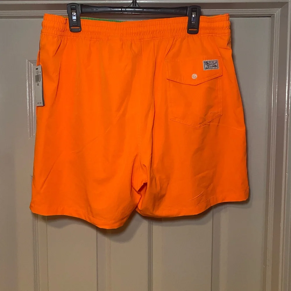NWT Polo Ralph Lauren Men’s 5.75” Traveler Classic Swim Trunk Preppy Summer‎
